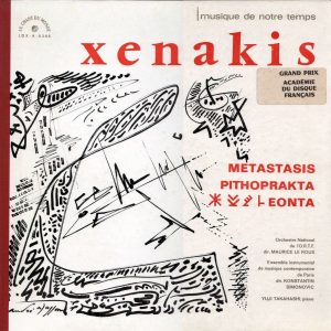 Xenakis ‎– Metastasis / Pithoprakta / Eonta