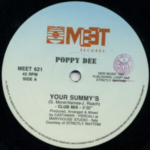 Poppy Dee ‎– Your Summy's (Used Vinyl) (12'')