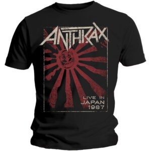 Anthrax T-shirt - Live In Japan