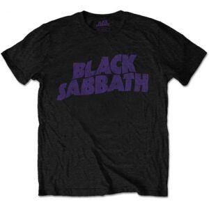 Black Sabbath T-shirt - Wavy Logo