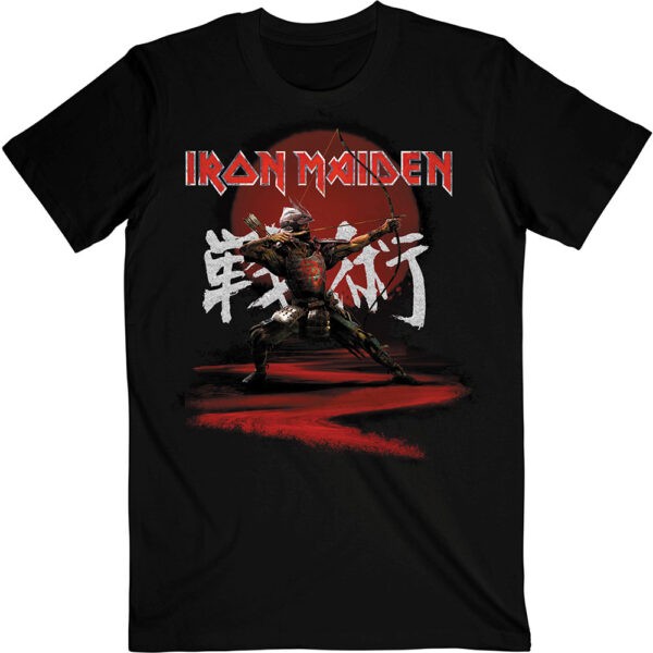 Iron Maiden T-Shirt - Senjutsu Eddie Archer Kanji