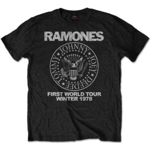 Ramones T-Shirt - First World Tour 1978