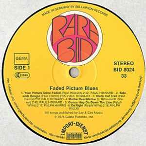 Paul Howard, Ralph Willis ‎– Faded Picture Blues (Used Vinyl)