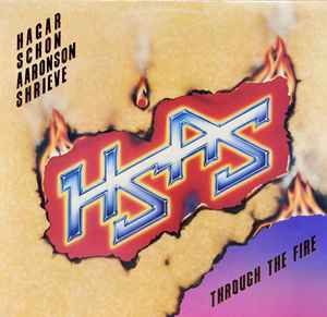 Hagar, Schon, Aaronson, Shrieve ‎– Through The Fire (Used Vinyl)