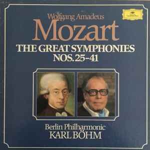 Wolfgang Amadeus Mozart, Berlin Philharmonic, Karl Böhm ‎– The Great Symphonies Nos. 25-41 (Used Vinyl)