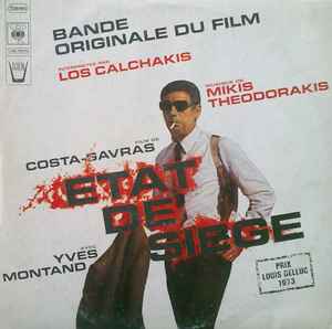 Mikis Theodorakis, Los Calchakis ‎– Bande Originale Du Film "Etat De Siege" (Used Vinyl)
