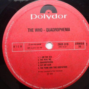 The Who ‎– Quadrophenia (Used Vinyl)