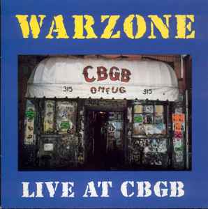 Warzone ‎– Live At CBGB (Used Vinyl)