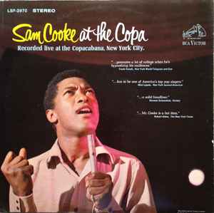 Sam Cooke ‎– Sam Cooke At The Copa (Used Vinyl)