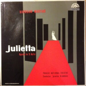 Bohuslav Martinů ‎– Julietta (Used Vinyl)