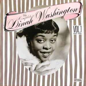 Dinah Washington ‎– The Complete Dinah Washington Vol. 1 (1943-1945) (Used Vinyl)