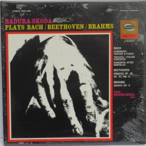 Paul Badura-Skoda ‎– Plays Bach / Beethoven / Brahms (Used Vinyl)