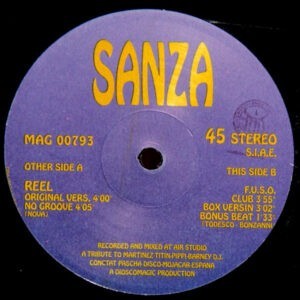 Sanza ‎– Reel / F.U.S.O. (Used Vinyl)
