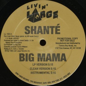Shanté ‎– Big Mama (Used Vinyl)