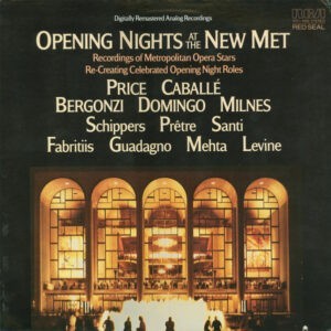 Various ‎– Opening Nights At The New Met (Used Vinyl)