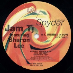 Jam Tj Featuring Sharon Lee ‎– Business In Love (Used Vinyl)