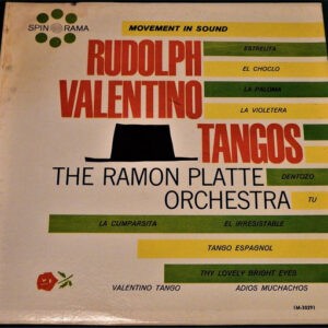 The Ramon Platte Orchestra ‎– Rudolph Valentino Tangos (Used Vinyl)
