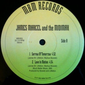 James Marcel And The Midimax ‎– Sorrow Of Tomorrow (Used Vinyl)