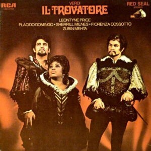 Verdi ' Leontyne Price ' Placido Domingo ' Sherrill Milnes ' Fiorenza Cossotto ' Zubin Mehta ‎– Il Trovatore (Used Vinyl) (BOX)