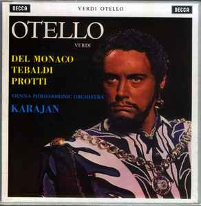 Verdi / Del Monaco, Tebaldi, Karajan, Vienna Philharmonic Orchestra, Karajan ‎– Otello (Used Vinyl) (BOX)