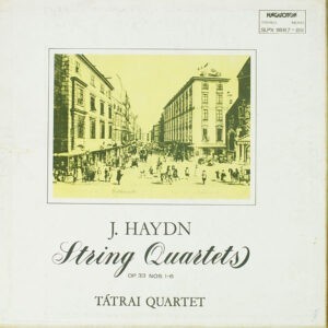 J. Haydn, Tátrai Quartet ‎– String Quartets Op. 33 Nos. 1-6 (Used Vinyl) (BOX)