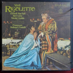Verdi ' Cornell MacNeil ' Reri Grist ' Nicolai Gedda ' Francesco Molinari-Pradelli ‎– Rigoletto (Used Vinyl) (BOX)