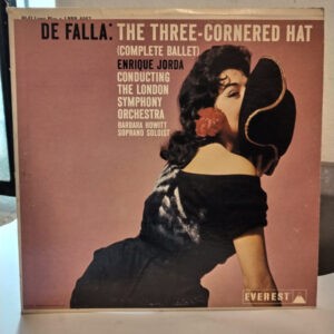 De Falla – Enrique Jorda Conducting The London Symphony Orchestra, Barbara Howitt ‎– The Three-Cornered Hat (Complete Ballet) (Used Vinyl)