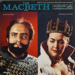 Verdi, Leonard Warren, Leonie Rysanek ‎– Macbeth (Used Vinyl) (BOX)