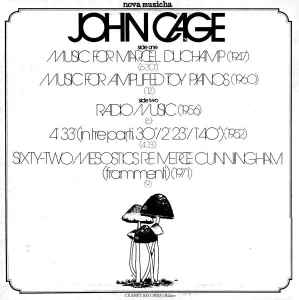 John Cage ‎– John Cage