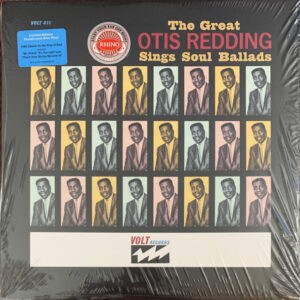 Otis Redding ‎– The Great Otis Redding Sings Soul Ballads (Blue Vinyl)