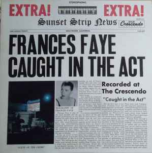 Frances Faye ‎– Caught In The Act (Used Vinyl)