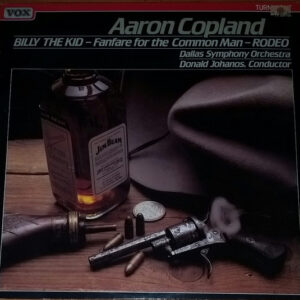 Aaron Copland - Dallas Symphony Orchestra, Donald Johanos ‎– Billy The Kid / Rodeo / Fanfare For The Common Man (Used Vinyl)
