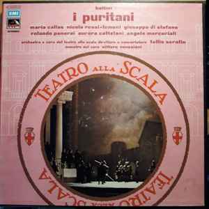 Bellini - Maria Callas, Nicola Rossi-Lemeni, Giuseppe Di Stefano, Tullio Serafin ‎– I Puritani (Used Vinyl) (BOX)