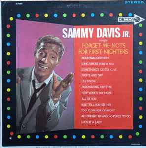 Sammy Davis Jr. ‎– Forget-Me-Nots For First Nighters (Used Vinyl)