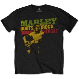 Bob Marley Kids T-shirt - "Roots, Rock, Reggae" Logo