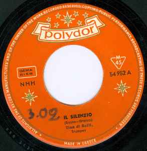Tino Di Relli ‎– Il Silenzio (Used Vinyl) (7")