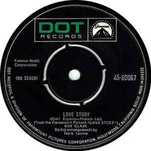 Roy Clark ‎– Love Story (Used Vinyl) (7")