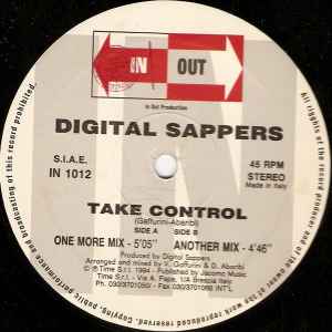 Digital Sappers ‎– Take Control (Used Vinyl) (12'')