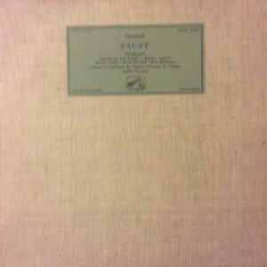 Charles Gounod / André Cluytens ‎– Faust (Extraits) (Used Vinyl)
