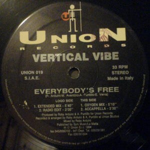 Vertical Vibe ‎– Everybody's Free (Used Vinyl) (12'')