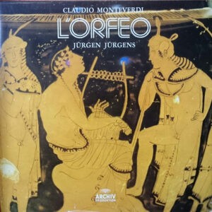 Claudio Monteverdi, Jürgen Jürgens ‎– L'Orfeo (Used Vinyl) (BOX)