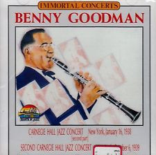 Benny Goodman ‎– Carnegie Hall Jazz Concert, New York, January 16, 1938 (Second Part) / Second Carnegie Hall Jazz Concert, New York, October 6, 1939 (CD)