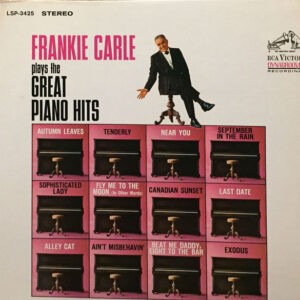 Frankie Carle, His Piano & Orchestra ‎– Frankie Carle Plays The Great Piano Hits (Used Vinyl)