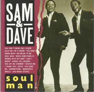 Sam & Dave ‎– Soul Man (CD)