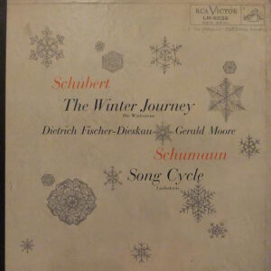 Dietrich Fischer-Dieskau - Gerald Moore, Franz Schubert, Robert Schumann ‎– Die Winterreise - The Winter Journey, Op. 89 / Liederkreis - Song Cycle, Op. 39 (Used Vinyl) (BOX)