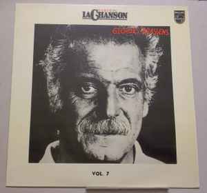 Georges Brassens ‎– Edition La Chanson - Vol. 7 - Georges Brassens (Used Vinyl)