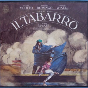 Renata Scotto, Placido Domingo, Ingvar Wixell, Lorin Maazel, Philharmonia Orchestra, Puccini ‎– Il Tabarro (Used Vinyl) (BOX)