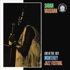 Sarah Vaughan ‎– Live At The 1971 Monterey Jazz Festival (CD)