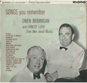 Owen Brannigan and Ernest Lush ‎– Songs You Remember (Used Vinyl)