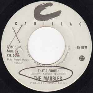 The Marbles ‎– That's Enough (Used Vinyl) (7")